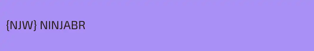 {NJW} NINJABR